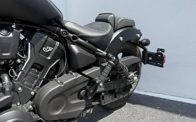 2025 Indian Motorcycle Scout Bobber Limited +Tech Black Smoke