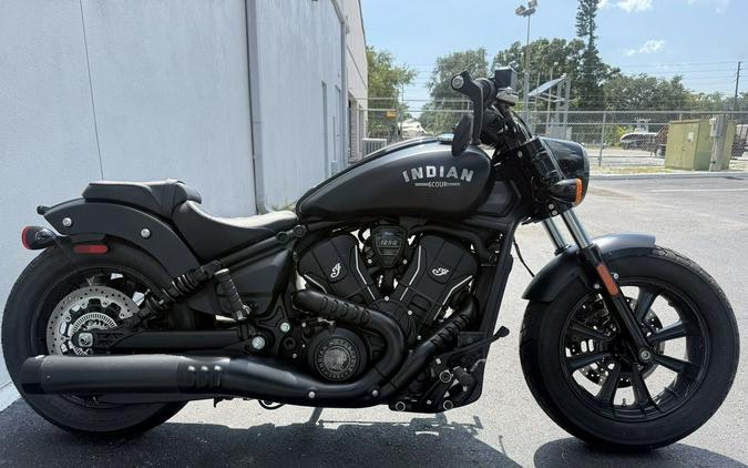 2025 Indian Motorcycle Scout Bobber Limited +Tech Black Smoke