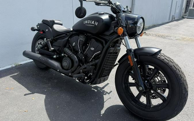 2025 Indian Motorcycle Scout Bobber Limited +Tech Black Smoke