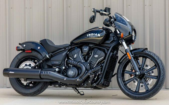 2025 Indian Motorcycle® Sport Scout® Limited +Tech Black Metallic