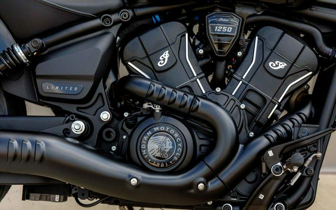 2025 Indian Motorcycle® Sport Scout® Limited +Tech Black Metallic