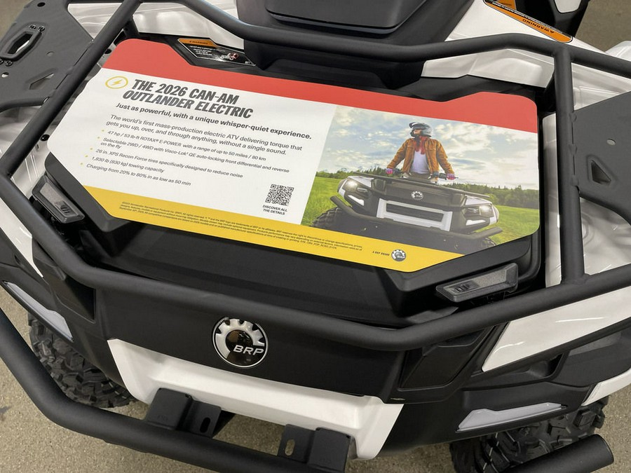 2026 Can-Am Outlander Electric ROTAX® E-POWER