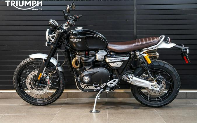 2023 Triumph Scrambler 1200 XC Sapphire Black