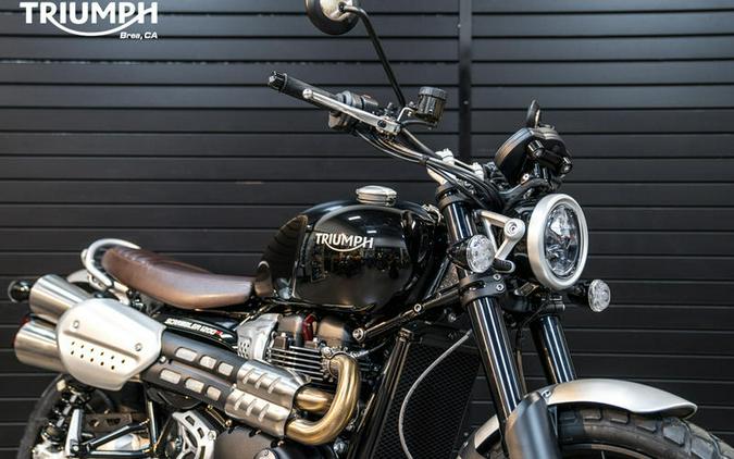 2023 Triumph Scrambler 1200 XC Sapphire Black