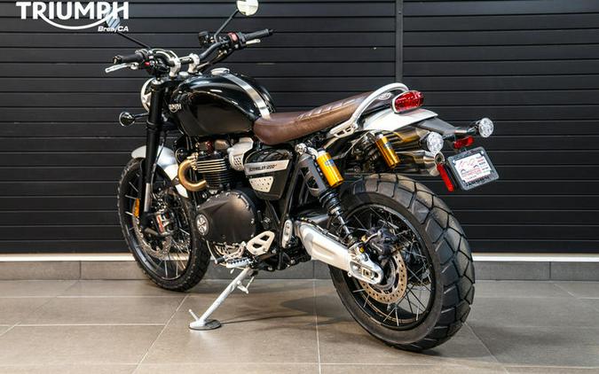 2023 Triumph Scrambler 1200 XC Sapphire Black