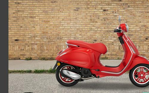 2027 Vespa Primavera 150 Red