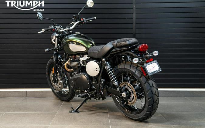 2023 Triumph Scrambler 900 Chrome Edition Brooklands Green