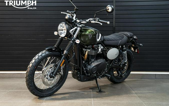 2023 Triumph Scrambler 900 Chrome Edition Brooklands Green