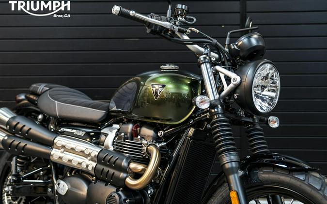 2023 Triumph Scrambler 900 Chrome Edition Brooklands Green