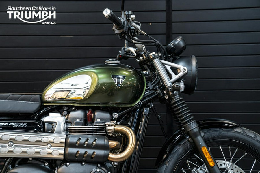 2023 Triumph Scrambler 900 Chrome Edition Brooklands Green