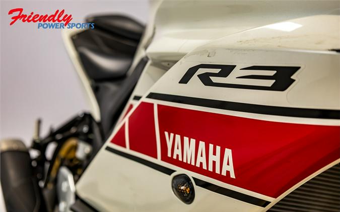 2022 Yamaha YZF R3 World GP 60th Anniversary Edition