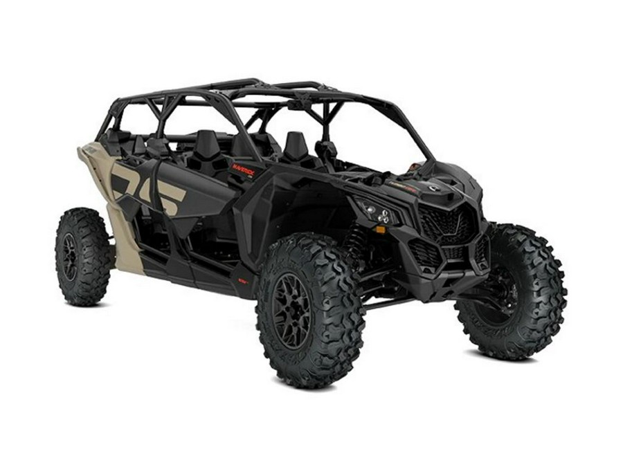 2022 Can-Am® Maverick X3 MAX DS Turbo RR Desert Tan & Carbon Black