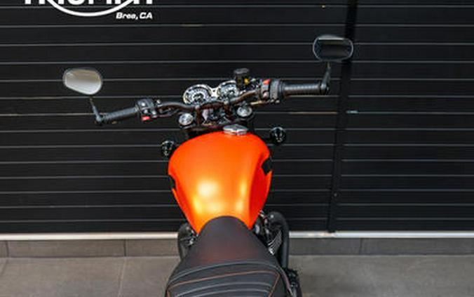 2023 Triumph Speed Twin 1200 Matte Baja Orange