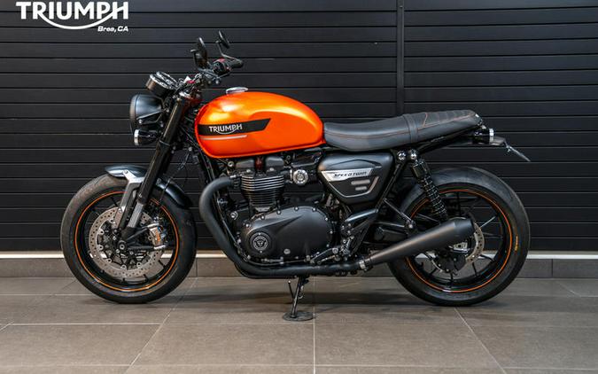 2023 Triumph Speed Twin 1200 Matte Baja Orange