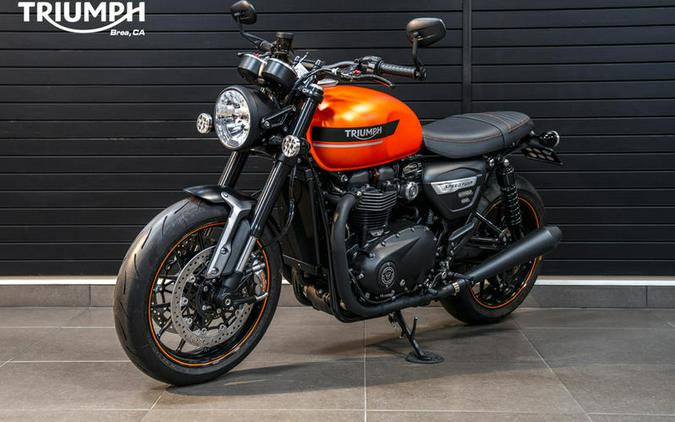 2023 Triumph Speed Twin 1200 Matte Baja Orange