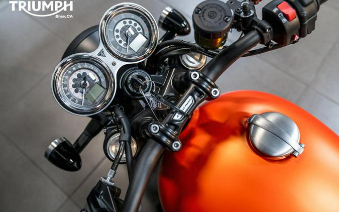 2023 Triumph Speed Twin 1200 Matte Baja Orange