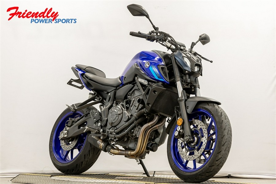 2022 Yamaha MT 07