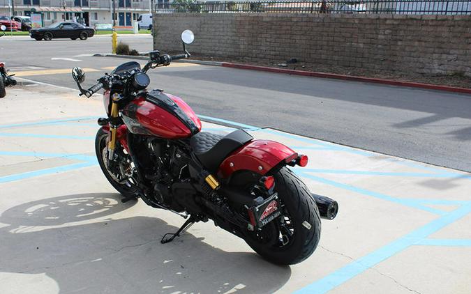 2026 Indian Motorcycle® 101 Scout® Sunset Red Metallic