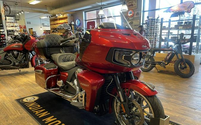 2024 Indian Motorcycle® Pursuit® Limited® with PowerBand Audio Package Sunset Red Metallic