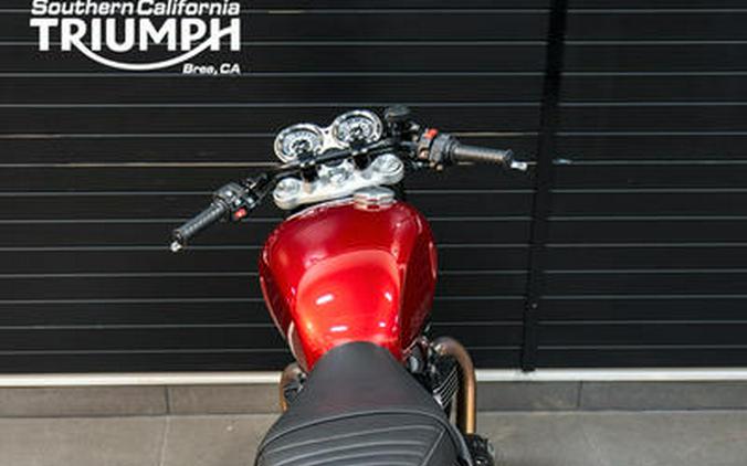 2024 Triumph Speed Twin 1200 Carnival Red/Storm Grey