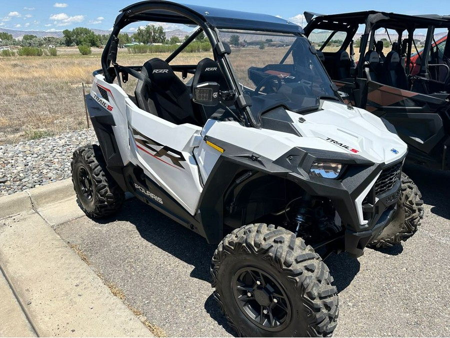 2022 Polaris Industries RZR Trail S 900 Sport White Lightning