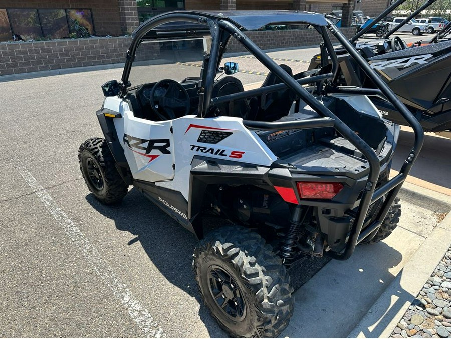 2022 Polaris Industries RZR Trail S 900 Sport White Lightning