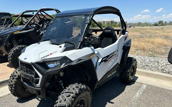 2022 Polaris Industries RZR Trail S 900 Sport White Lightning