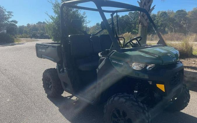 2024 Can-Am Defender DPS HD10 Tundra Green