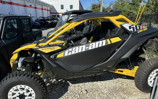 2024 Can-Am® Maverick R X RS Carbon Black & Neo Yellow