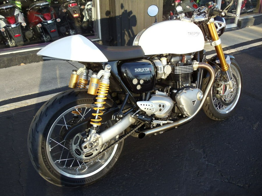 2019 Triumph Thruxton 1200 R Crystal White