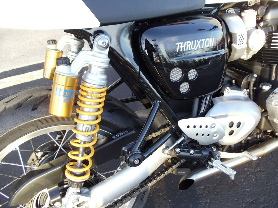 2019 Triumph Thruxton 1200 R Crystal White