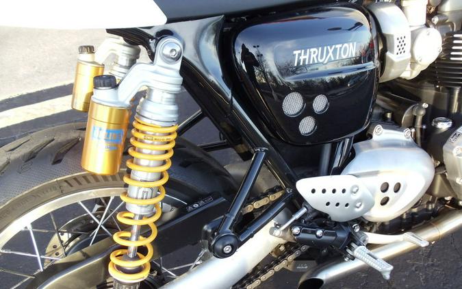 2019 Triumph Thruxton 1200 R Crystal White
