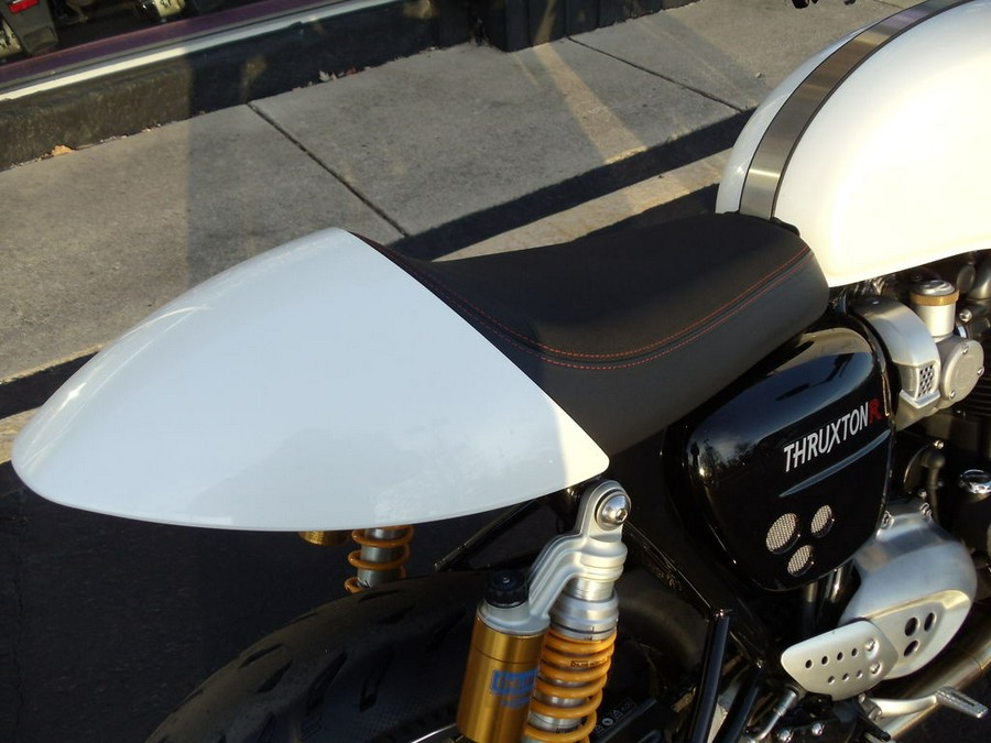 2019 Triumph Thruxton 1200 R Crystal White