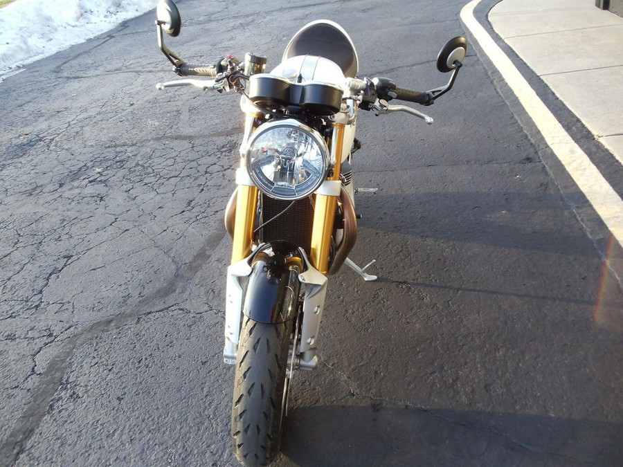 2019 Triumph Thruxton 1200 R Crystal White