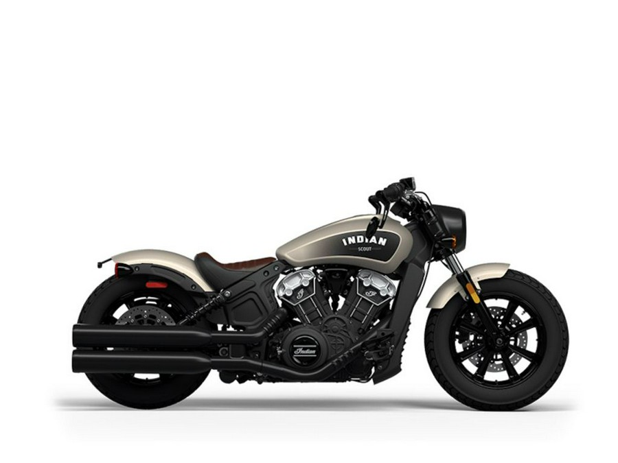 2024 Indian Motorcycle® Scout® Bobber ABS Silver Quartz Smoke