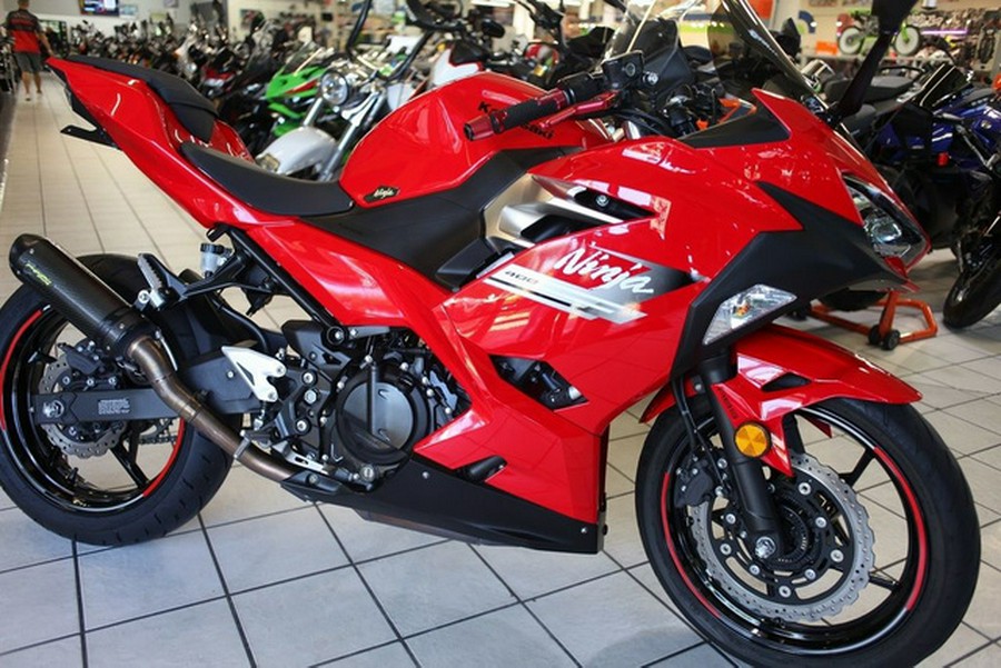 2021 Kawasaki Ninja 400 ABS Passion Red