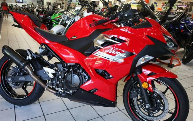 2021 Kawasaki Ninja 400 ABS Passion Red