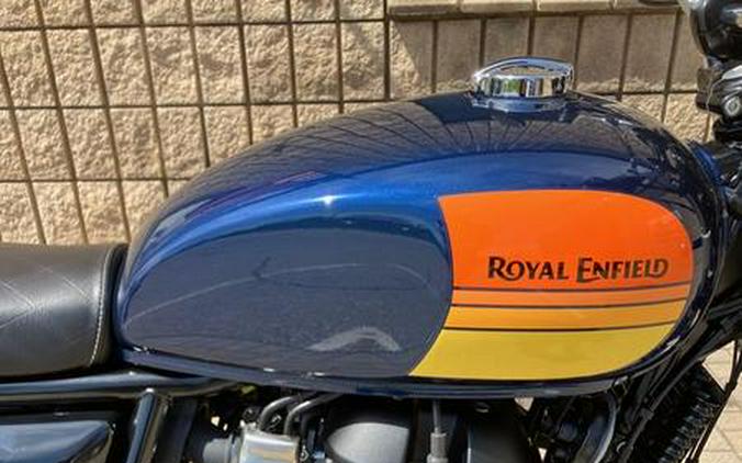 2024 Royal Enfield INT650 Barcelona Blue