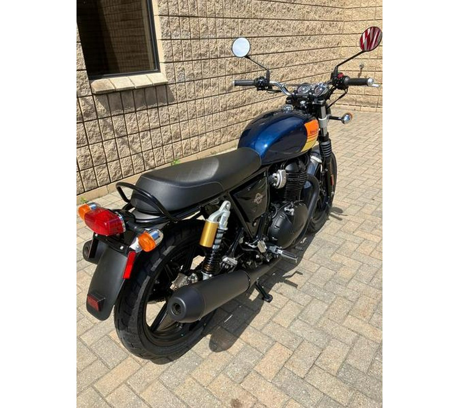 2024 Royal Enfield INT650 Barcelona Blue