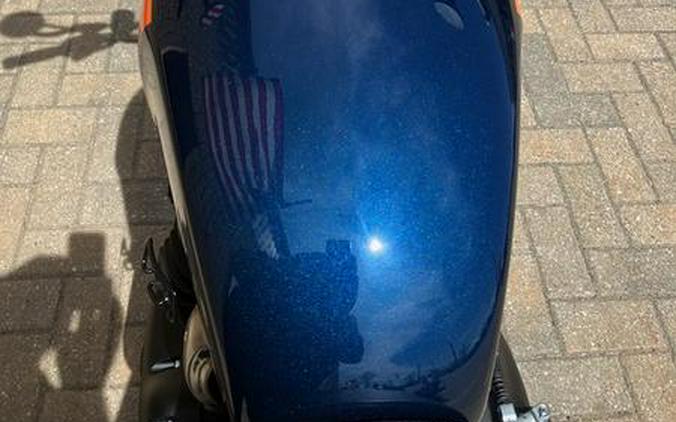 2024 Royal Enfield INT650 Barcelona Blue