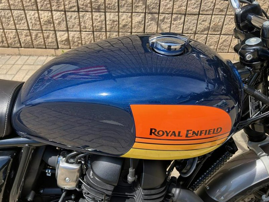 2024 Royal Enfield INT650 Barcelona Blue