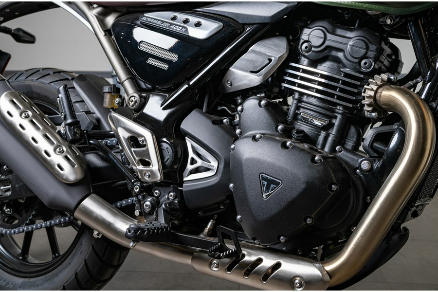 2025 Triumph Scrambler 400 X
