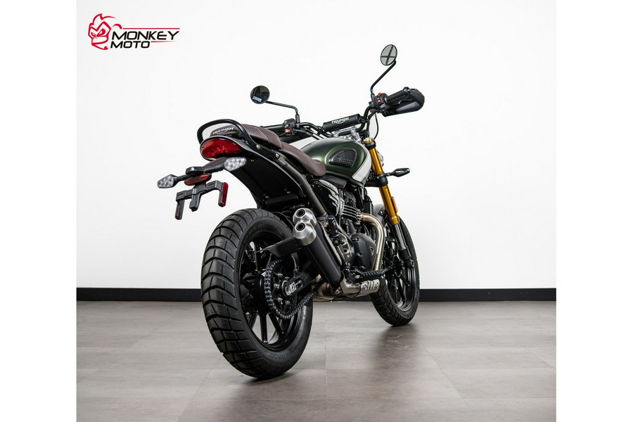 2025 Triumph Scrambler 400 X