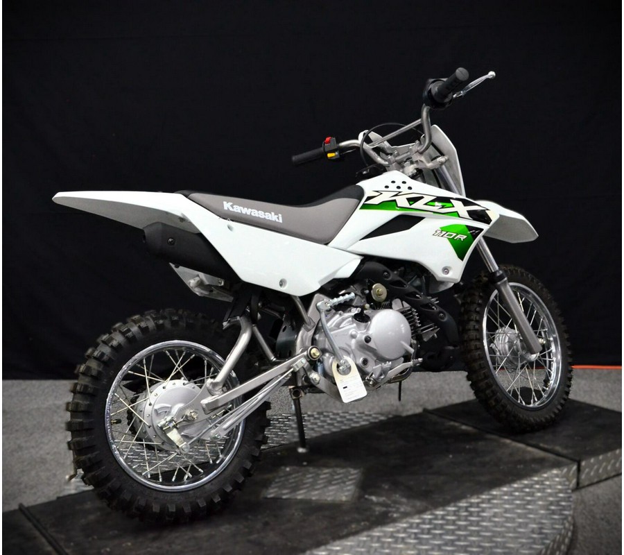 2026 Kawasaki KLX110R Bright White
