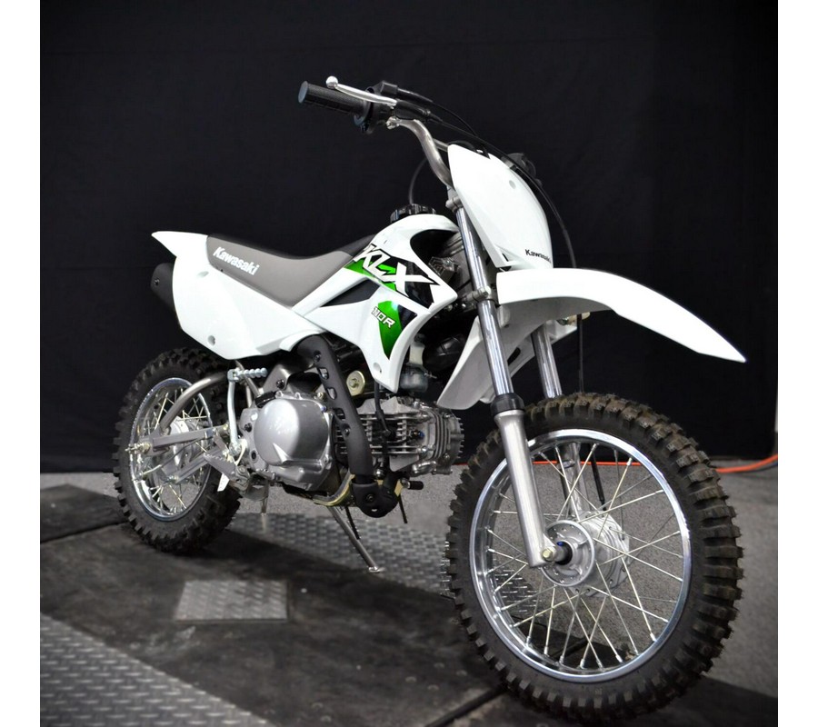 2026 Kawasaki KLX110R Bright White