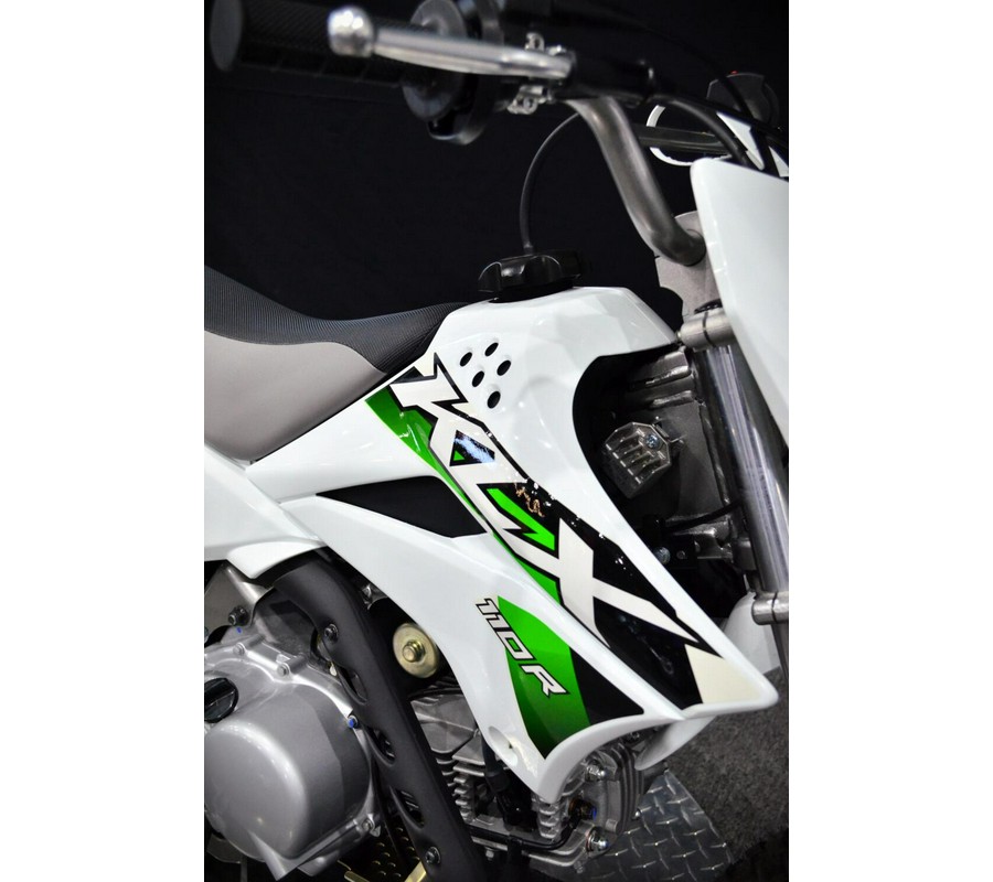 2026 Kawasaki KLX110R Bright White
