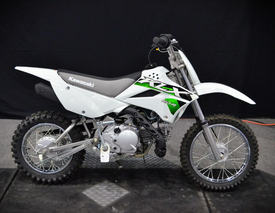 2026 Kawasaki KLX110R Bright White