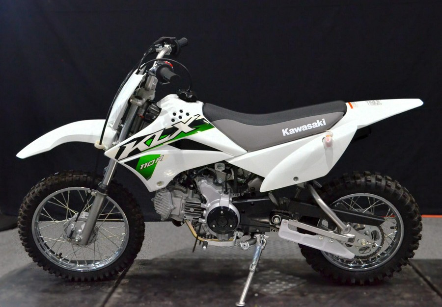 2026 Kawasaki KLX110R Bright White