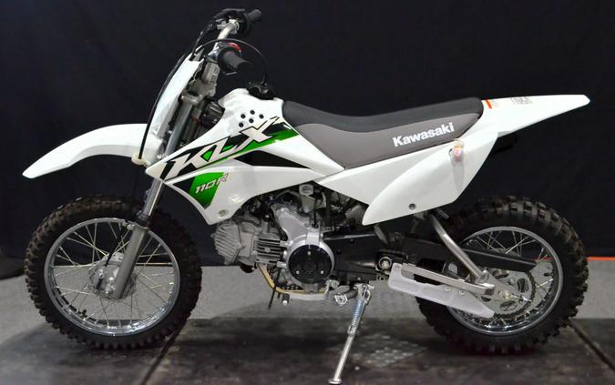 2026 Kawasaki KLX110R Bright White