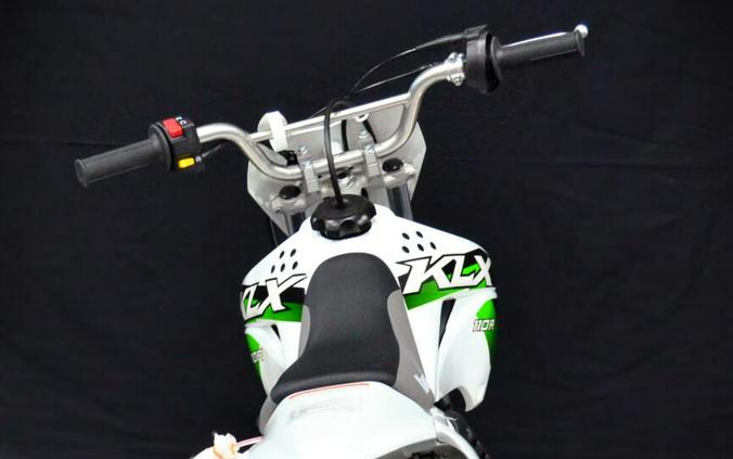 2026 Kawasaki KLX110R Bright White